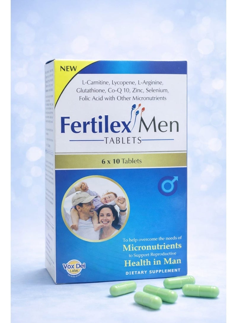 Vox Dei Labs Fertilex Men - 60 Tablets - Image 1